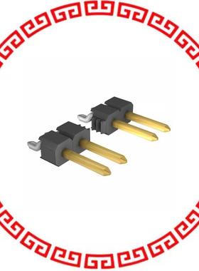 961106-5500-AR-PR CONN HEADER R/A 6POS GOLD SMD