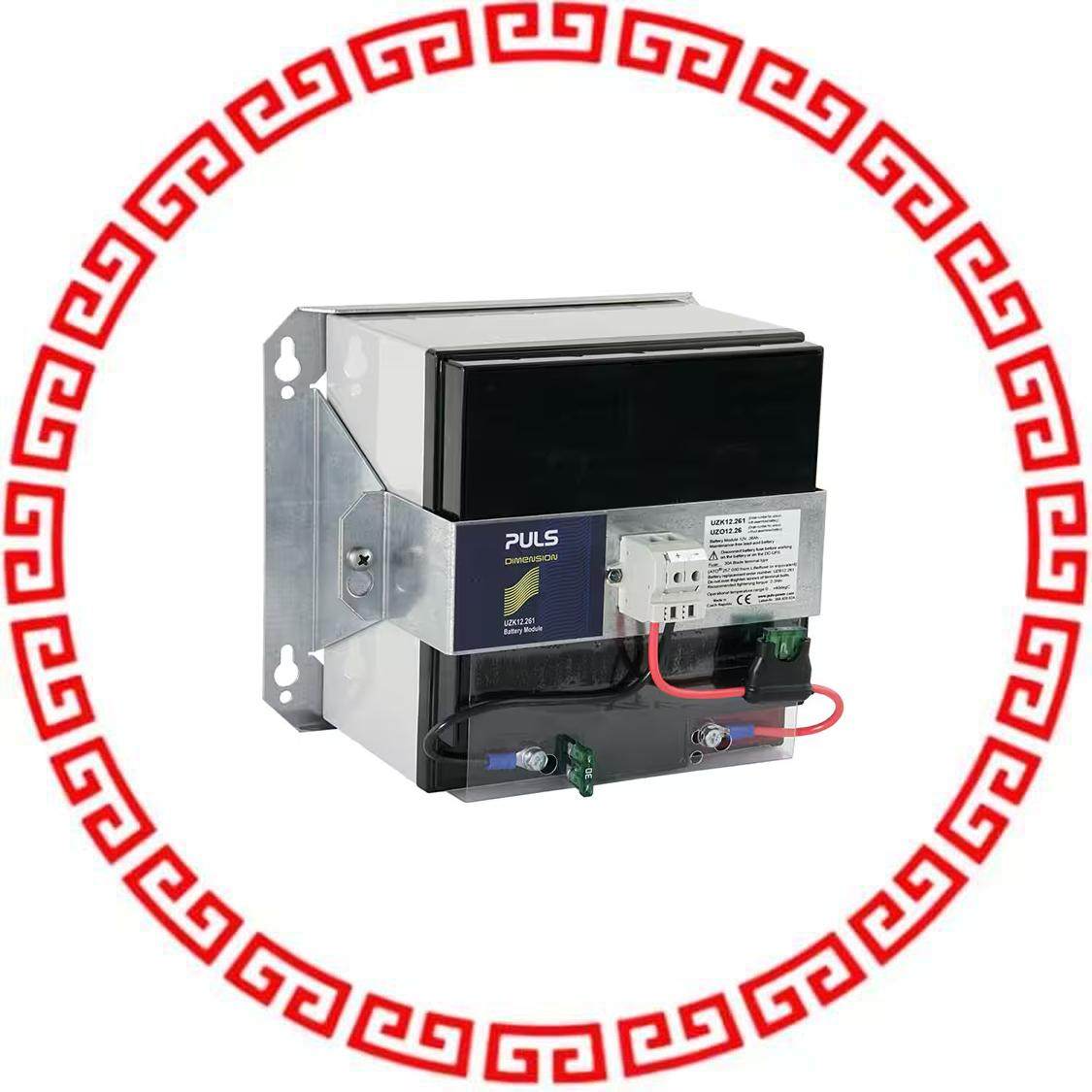 UZK12.261 BATTERY DIN RAIL MOUNTABLE 12V