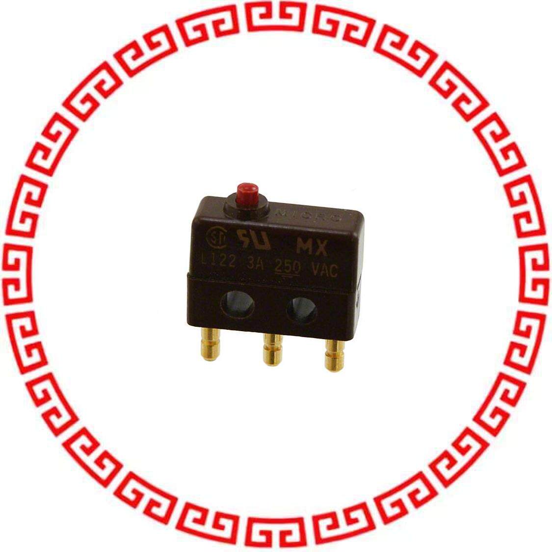 11SX1-H58 SWITCH SNAP ACTION SPDT 3A 250V