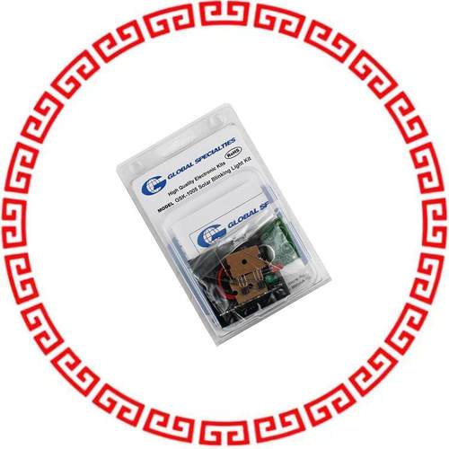 GSK-1005 BLINKING SOLAR KIT 2 LEDS 4VDC
