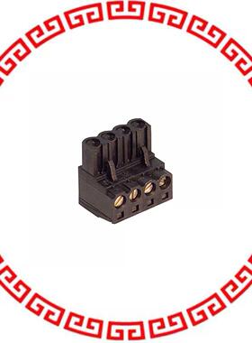 1596080000 TERM BLOCK PLUG 4POS STR 5MM