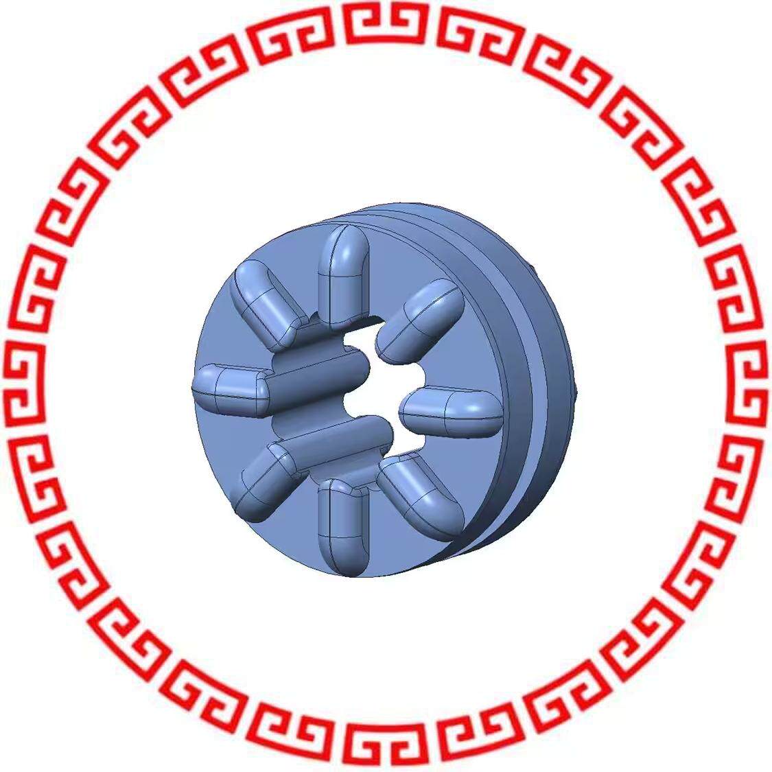 G-412-V2590 SCREW GROMMET THRMPL BLK