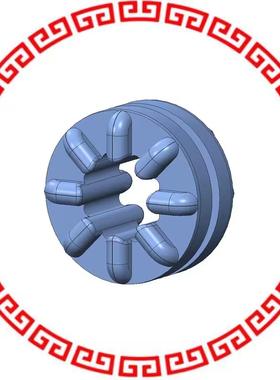 G-412-V2590 SCREW GROMMET THRMPL BLK