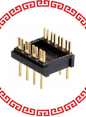 08-600-11 8 PIN DIP HEADER GOLD