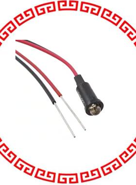 5580701027F LED PMI SNAP-IN RED PVC FREE