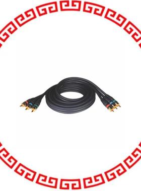 A008-006 CABLE COMPONENT VIDEO GOLD 6'