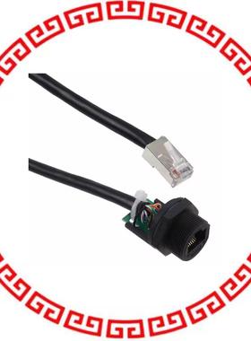 RCP-5SPFFP-SCM7B10 CABLE MOD 8P8C JACK-PLUG 0.33'