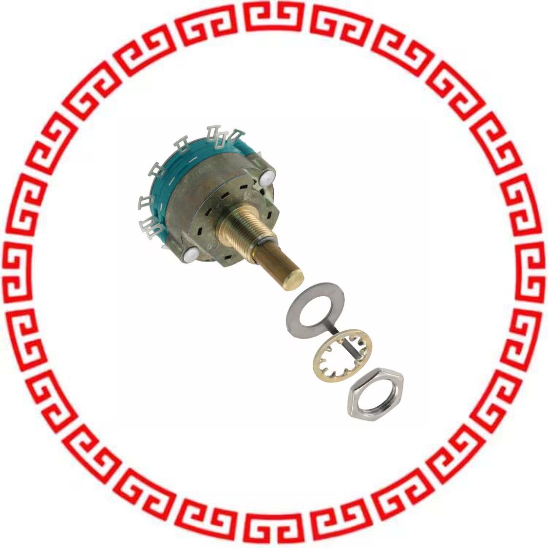 C4D0304N-A SWITCH ROTARY 2-4POS 300MA 125V