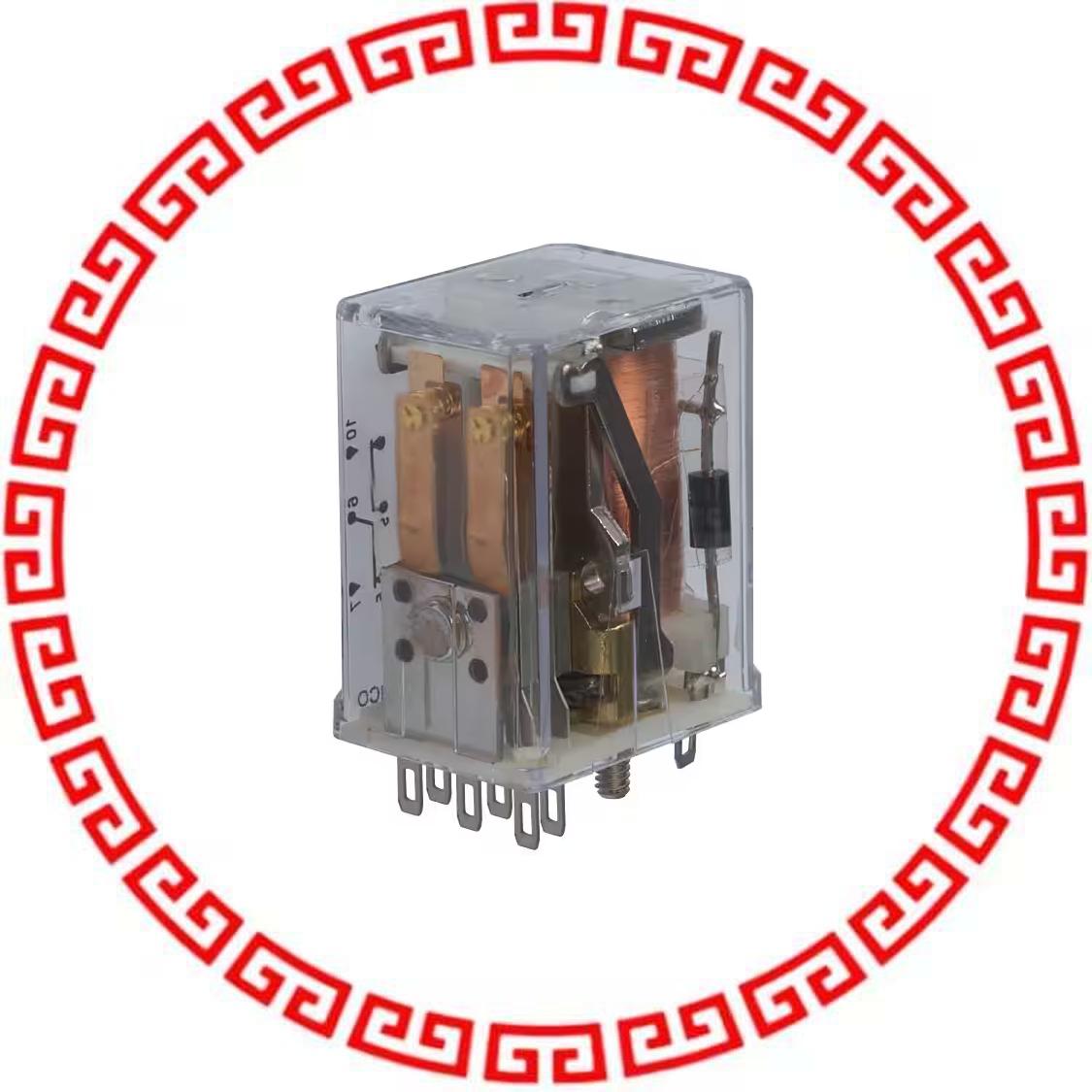 R10-E1X2-S800 RELAY GEN PURPOSE DPDT 5A 12V