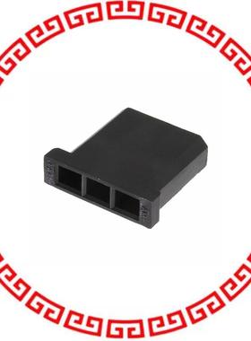 925015-1 CONN RCPT HSG 0.11 3POS BLACK