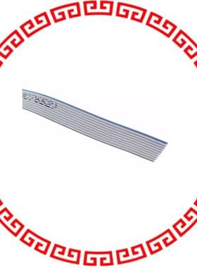 9L26010 008H100 CBL RIBN 10COND .050 GRAY 100'