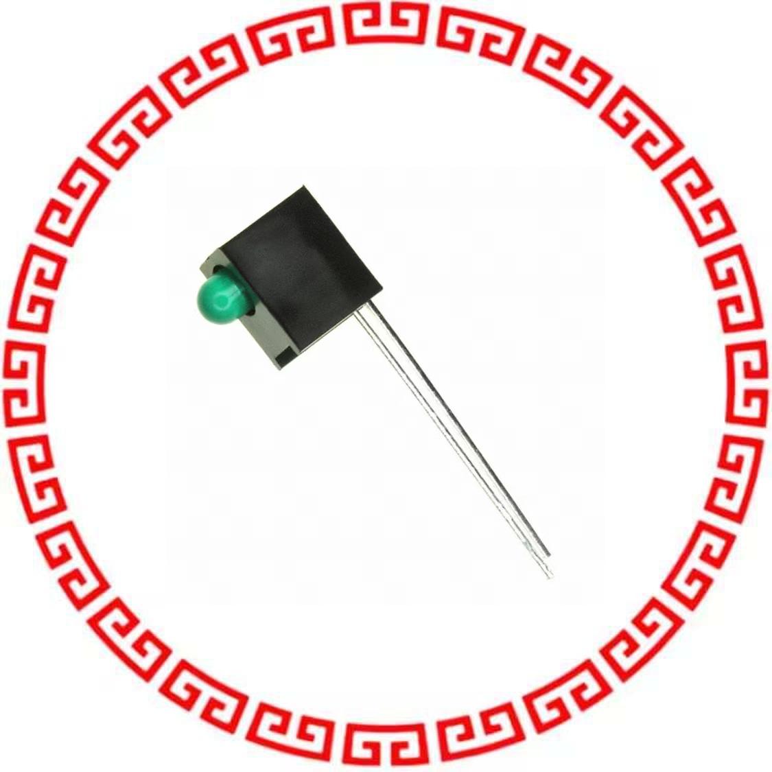 HLMP-1503-C00A1 LED 3MM GAP DIFF GRN RA HOUSING
