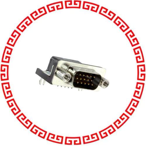 5749768-1 CONN DSUB HD PLUG 15POS R/A SLDR