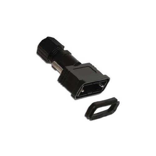 967-009-010R011《IP67,9P STD/15P HD BACKSHELL,BK PLASTIC》