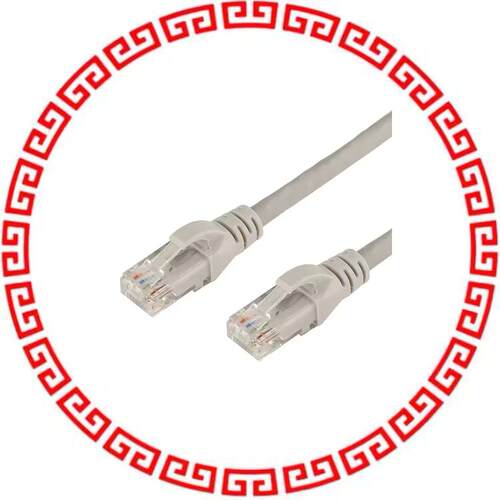 AMJE0909-0030-GYB-24 CABLE MOD 8P8C PLUG-PLUG 0.98'