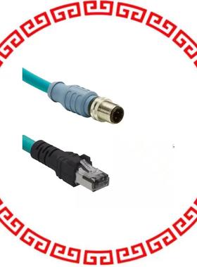 ICD14T1NTL4M INDUSTRIALNET CORDSET - M12 MALE
