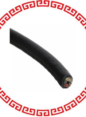 43595 CABLE 5COND 30AWG BLK SHLD 100'