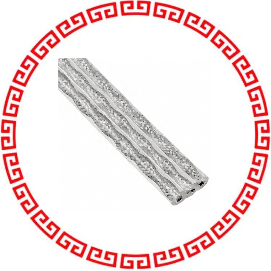 969M101-26-3TPS-025 CBL RIBN 6COND CLEAR 25'