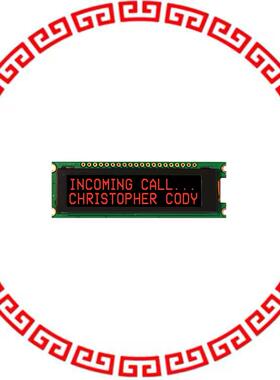 NHD-0216CW-AW3 2X16 WHITE SLIM CHARACTER OLED