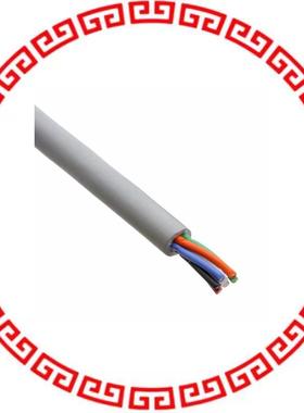 79053 SL005 CABLE 6COND 24AWG SLATE 100'