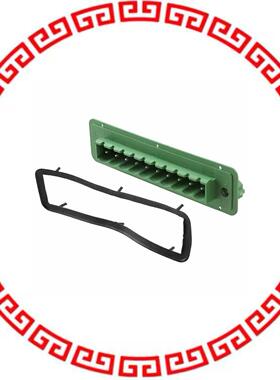 1899210 TERM BLK HEADER 10POS GREEN