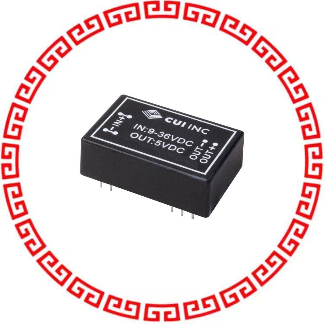 VAWQ3-Q24-D12H DC DC CONVERTER +/-12V 3W