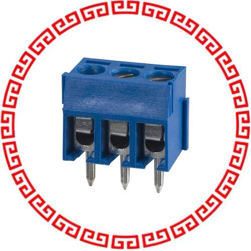 OSTTE030161 TERM BLOCK 3.5MM VERT 3POS PCB