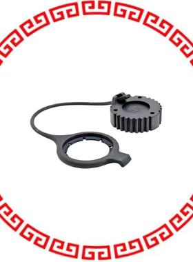 AHDC169-T-OBDBK CONN RCPT CAP 9POS STRAP BLACK