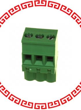 284040-3 TERM BLOCK PLUG 3POS 270DEG 5MM