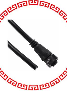 BB-02AFFM-QL8E01 CBL FMALE TO WIRE LEAD 2P 3.28'