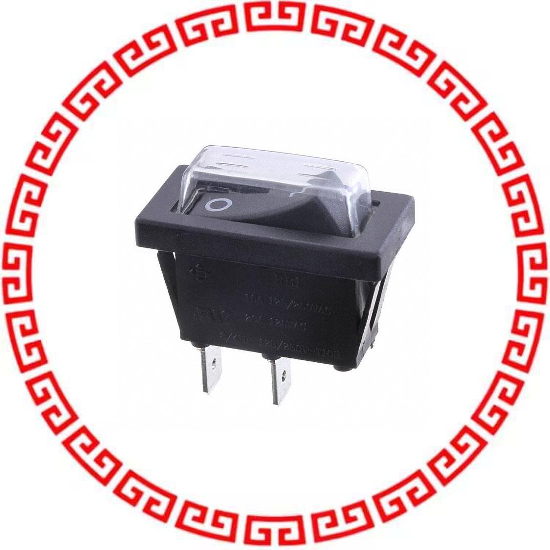 RB141D1121/ACC-F01-1 SWITCH ROCKER SPST 20A 125V