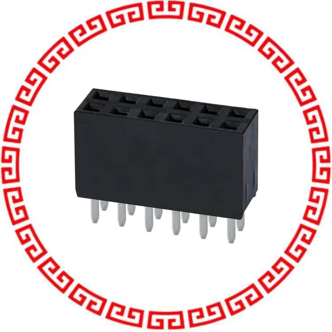 PPTC062LFBN-RC CONN HEADER FMAL 12PS .1 DL TIN