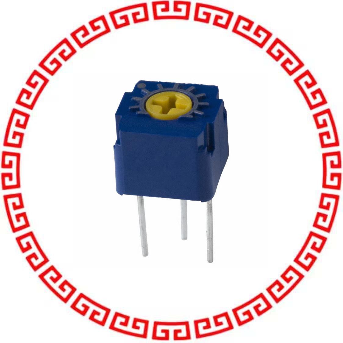 CT6EP501 TRIMMER 500 OHM 0.5W PC PIN TOP