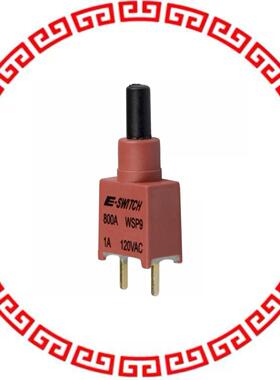 800AWSP9M2QE SWITCH PUSH SPST-NO 1A 120V