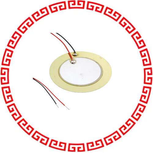 AB3526B-LW100-R PIEZO CERAMIC BENDER 35MM 30V