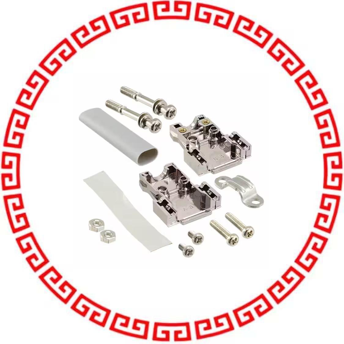 XM2S-0911 CONN HOOD DSUB 9POS KIT