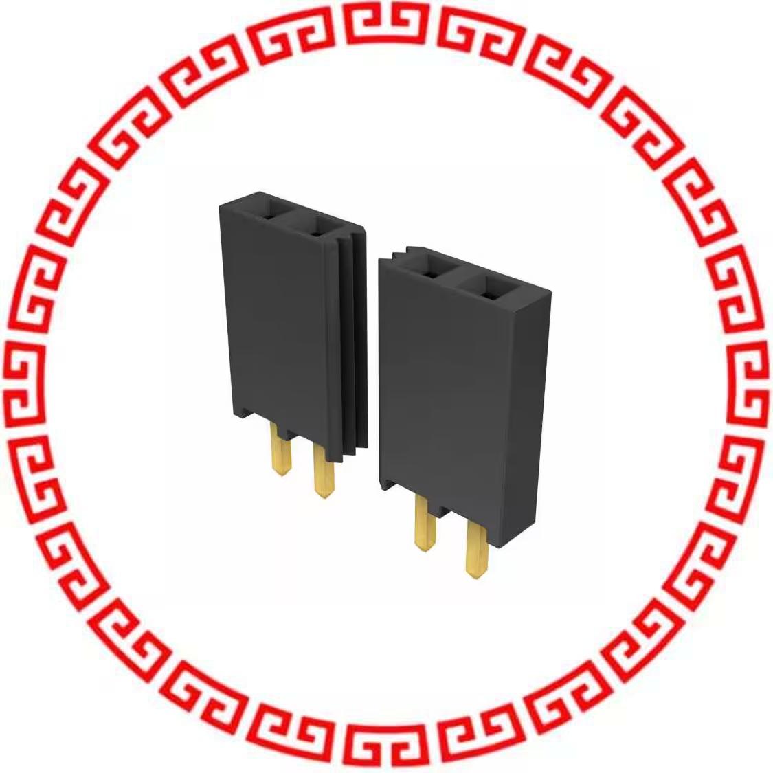 SSQ-107-01-G-S CONN RCPT .100 7POS SNGL GOLD