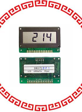DK173 VOLTMETER 20VDC LCD PANEL MOUNT