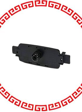 2230007 FACEPLATE, COLOR: BLACK, WIDTH:
