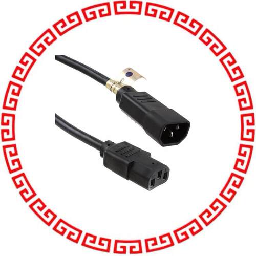P004-006 CABLE IEC TO IEC EXTENSION 6'