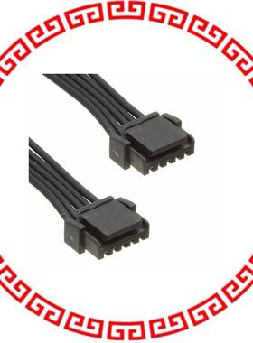 451110502 MICROLOCK PLUS CABLE BLACK 5-CKT