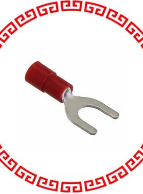 3240036 CONN SPADE TERM 16-20AWG M6 RED