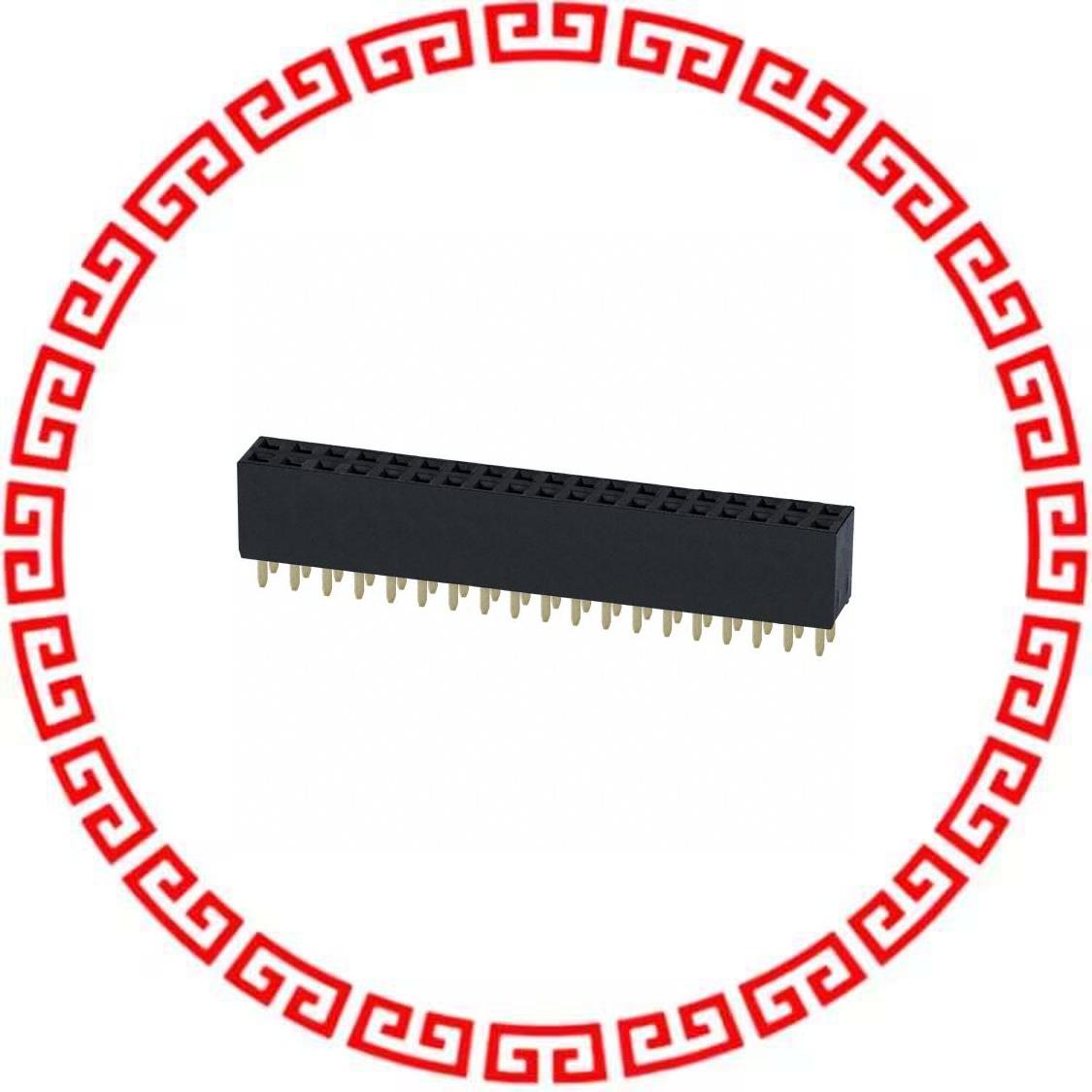 PPPC192LFBN-RC CONN HEADER FMAL 38PS.1 DL GOLD