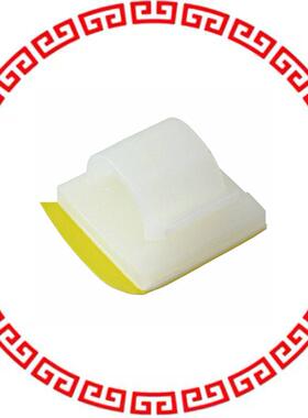 MWCK-460-01A4 CBL CLIP C-TYPE NATURAL ADHESIVE