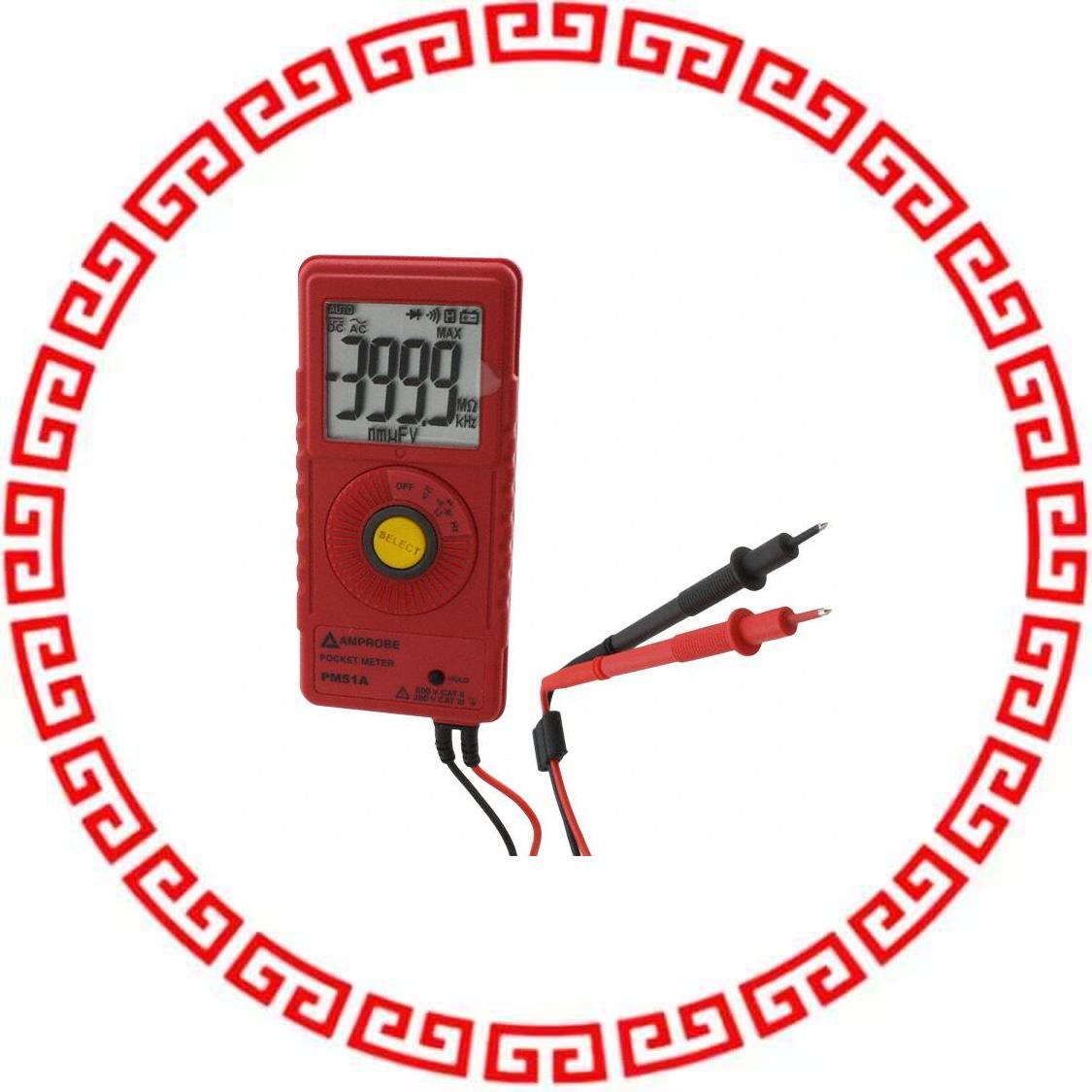PM51A POCKET DMM W FREQ/CAPACITANCE