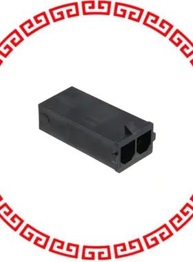 436802002 CONN HSG PLUG 2POS 7.50MM BLACK