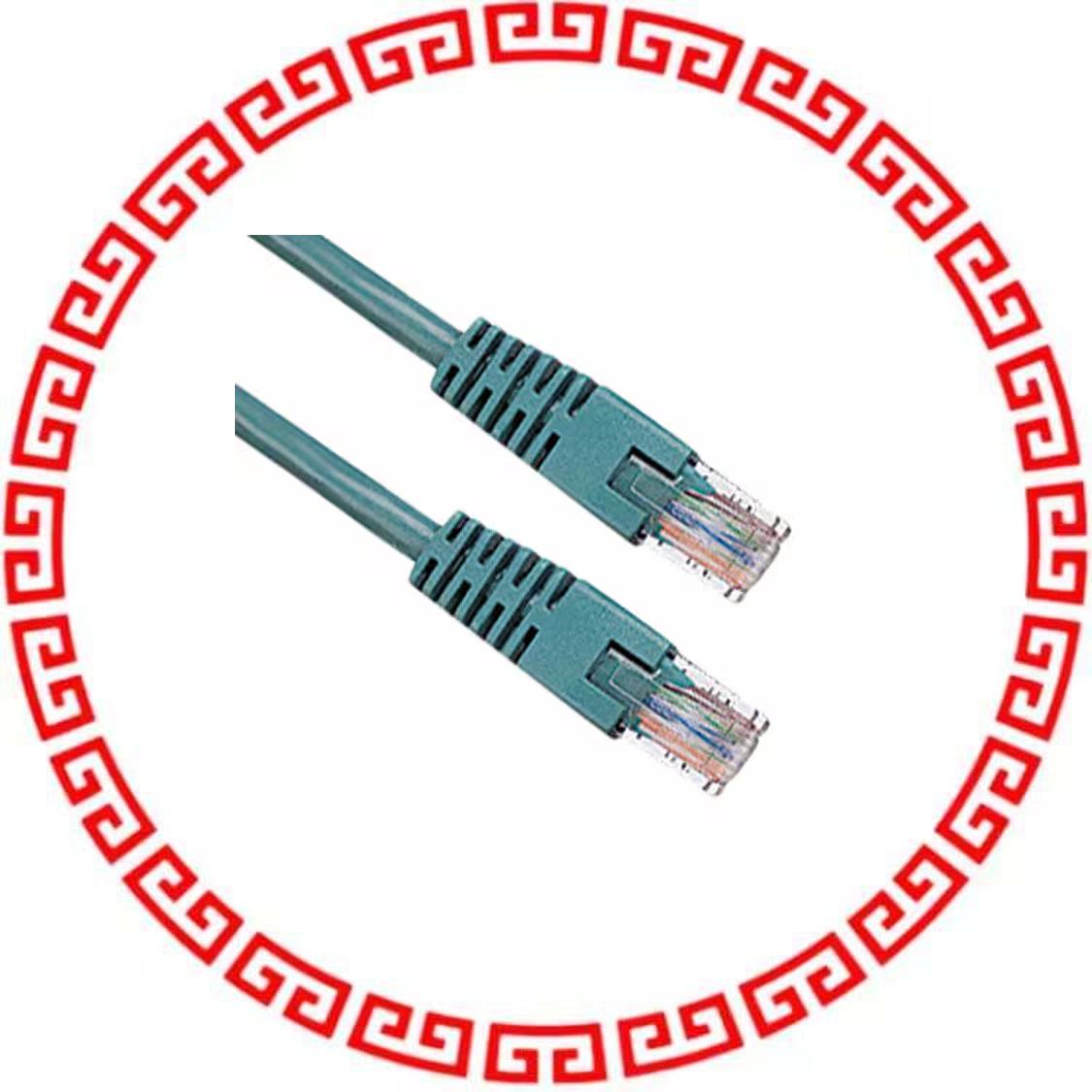 N002-003-GN CABLE MOD 8P8C PLUG-PLUG 3'