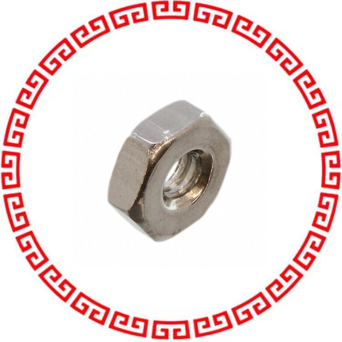 HNSS 632 HEX NUT 5/16 STN STEEL 6-32