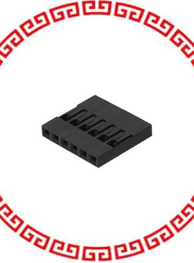 M20-1060600 SIL FEMALE CRIMP HOUSING 6POS