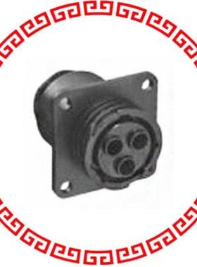 788189-1 CONN RCPT HSG FMALE 3POS PNL MT